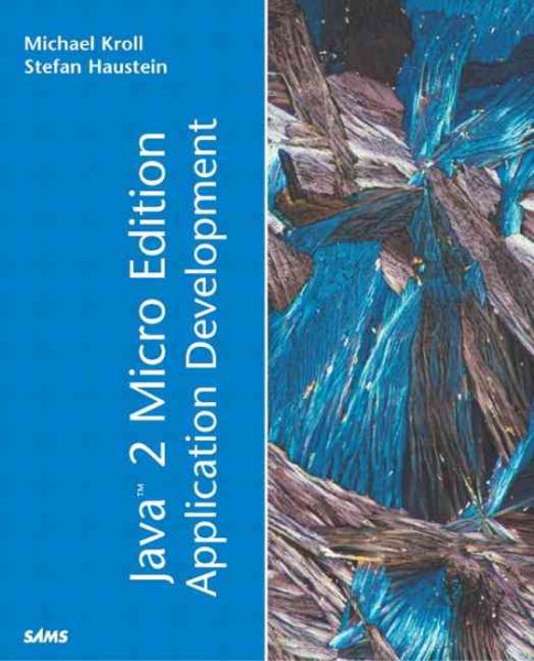 Java 2 Micro Edition (J2ME) Application Development cover