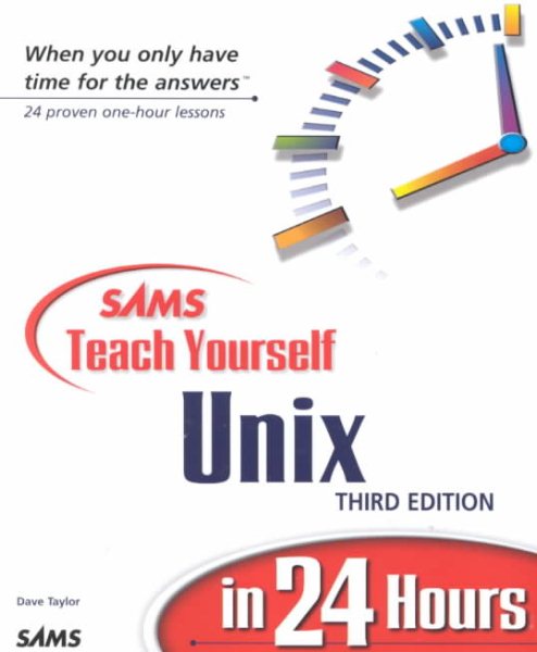 Sams Teach Yourself Unix in 24 Hours (Sams Teach Yourself in 24 Hours) cover