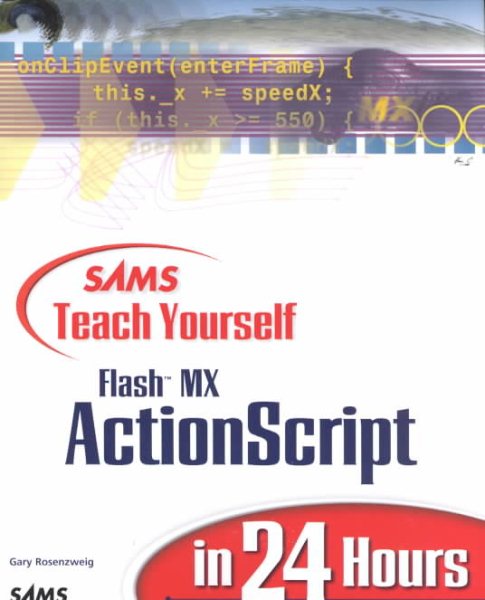 Sams Teach Yourself Flash MX ActionScript in 24 Hours cover