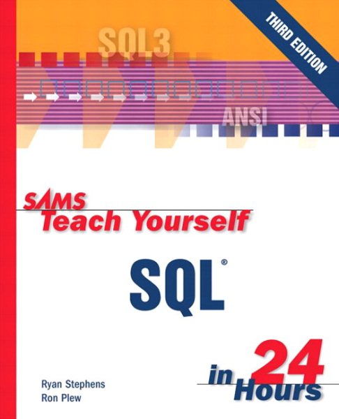 Sams Teach Yourself SQL in 24 Hours cover