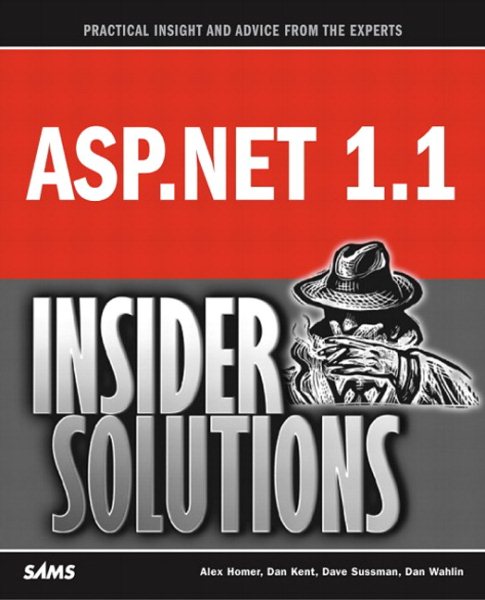 ASP.NET 1.1 Insider Solutions cover