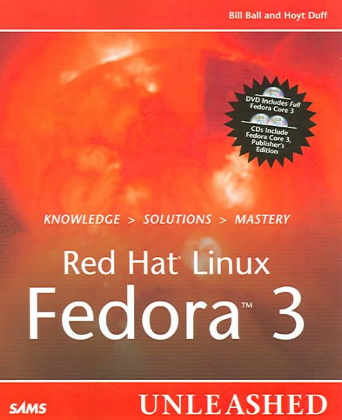 Red Hat Linux Fedora 3 Unleashed cover