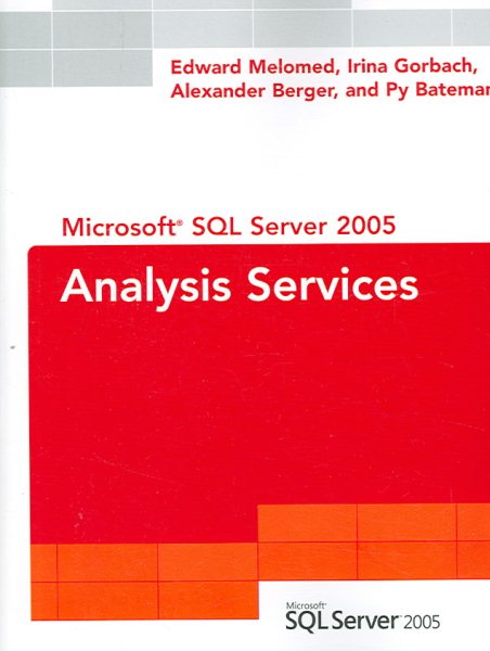 Microsoft SQL Server 2005 Analysis Services cover