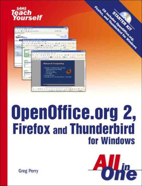Openoffice.Org 2, Firefox and Thunderbird cover
