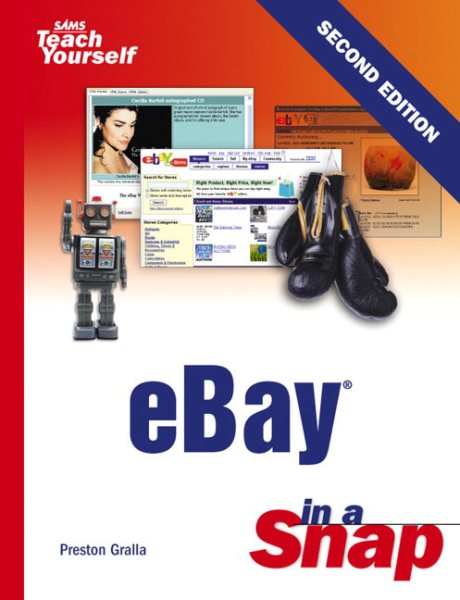 eBay in a Snap (2nd Edition) cover