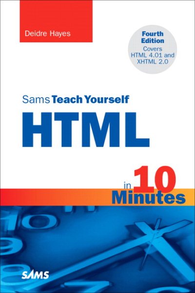 Sams Teach Yourself Html in 10 Minutes cover