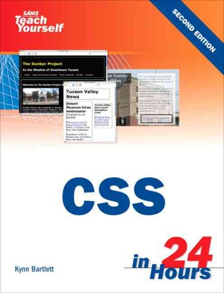 Sams Teach Yourself CSS in 24 Hours (2nd Edition) cover