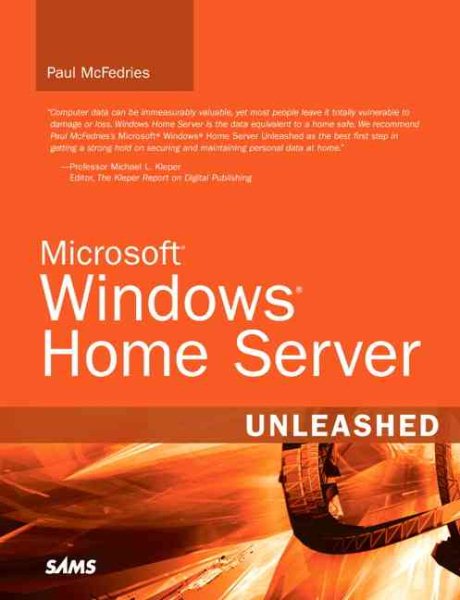 Microsoft Windows Home Server Unleashed cover