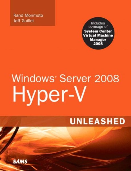 Windows Server 2008 Hyper-V Unleashed cover