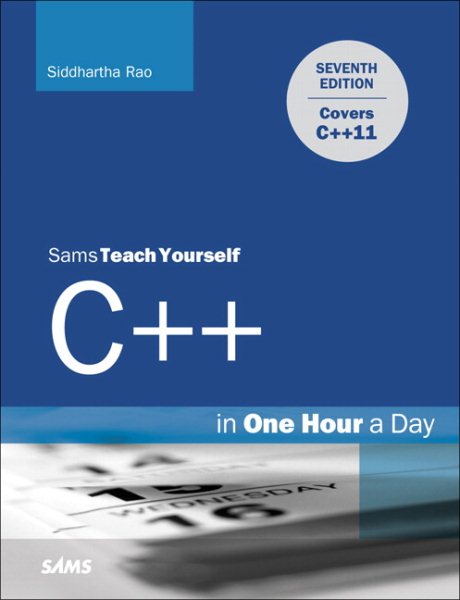 Sams Teach Yourself C++ in One Hour a Day cover