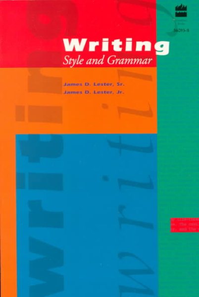 Writing: Style and Grammar cover