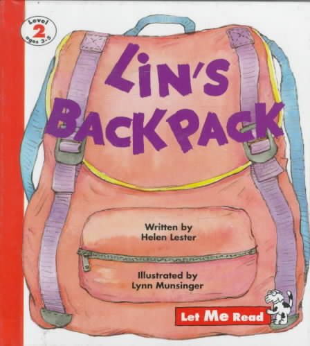 Lin's Backpack, Let Me Read Series, Level 2 (Ages 3 to 5) (Let Me Read, Level 2) cover