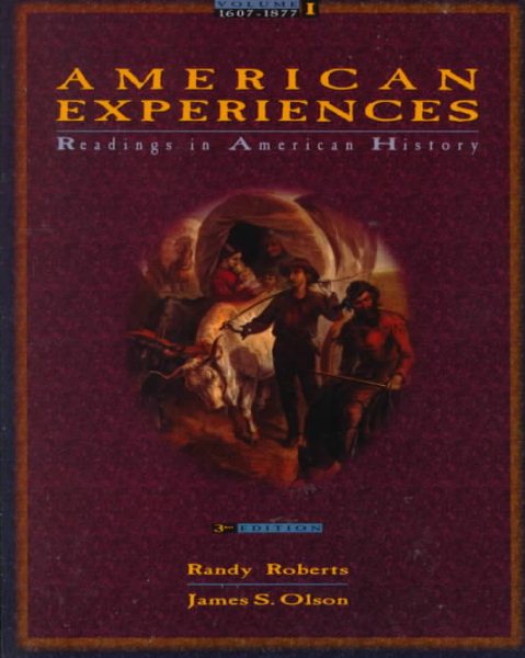 American Experiences: Readings in American History cover