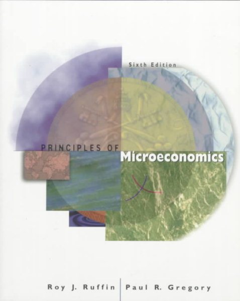 Principles of Microeconomics (The Addison-Wesley Series in Economics) cover