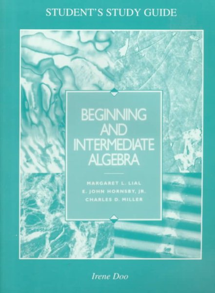Beginning and Intermediate Algebra cover
