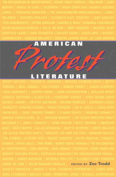 American Protest Literature (John Harvard Library) cover