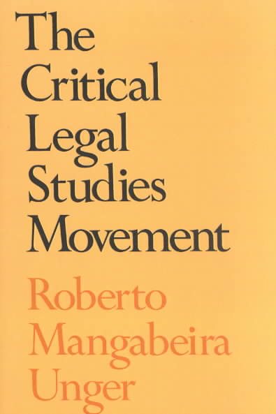The Critical Legal Studies Movement cover