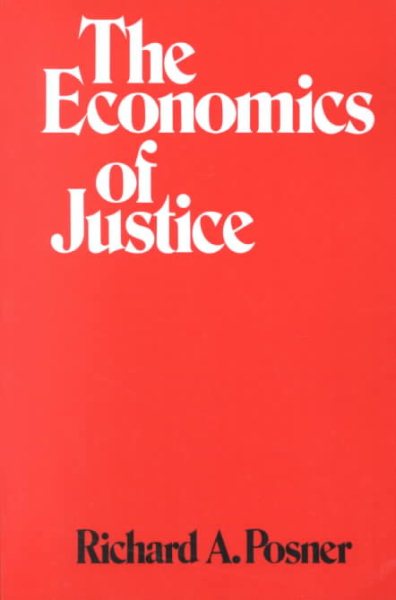 The Economics of Justice cover