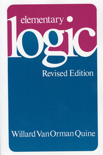 Elementary Logic: Revised Edition cover