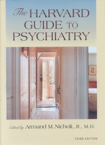 The Harvard Guide to Psychiatry: Third Edition cover