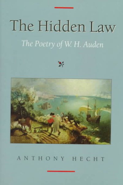 The Hidden Law: The Poetry of W. H. Auden cover