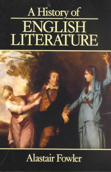 A History of English Literature cover