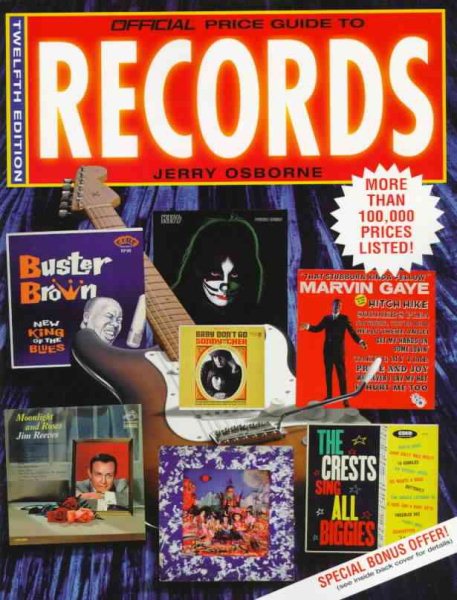 Official Price Guide to Records, 12th Edition (Twelfth Edition)