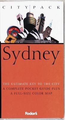 Fodor's Citypack Sydney, 1st Edition cover