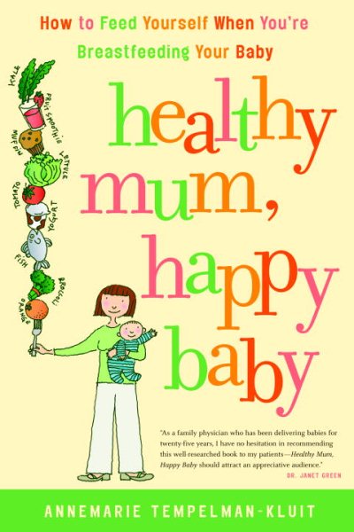 Healthy Mum, Happy Baby: How to Feed Yourself When You're Breastfeeding Your Baby cover