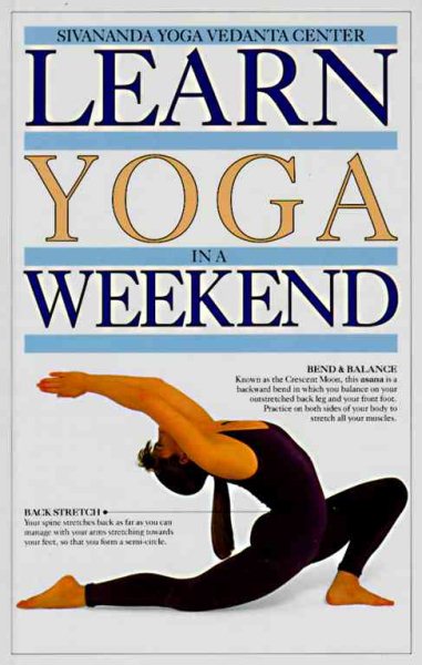 Learn Yoga in a Weekend (Learn in a Weekend) cover