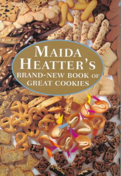 Maida Heatter's Brand-New Book of Great Cookies cover