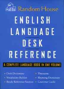 Random House English Language Desk Reference cover