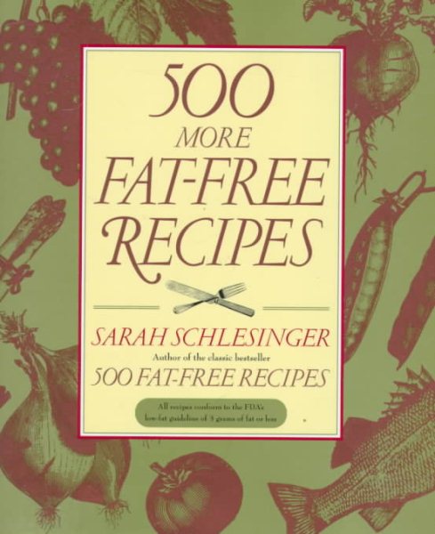 500 More Fat-Free Recipes cover