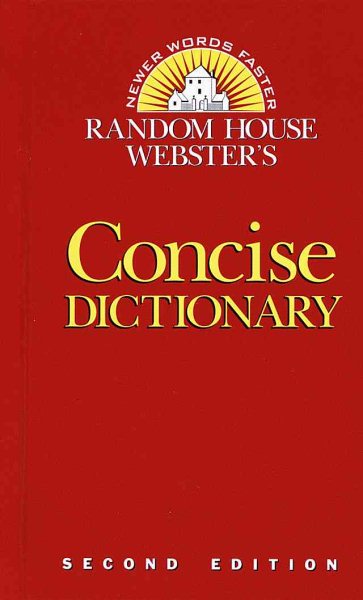 Random House Webster's Concise Dictionary cover