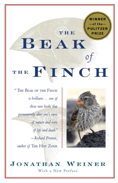 The Beak of the Finch: A Story of Evolution in Our Time cover