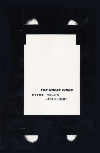 The Great Fires: Poems, 1982-1992 cover
