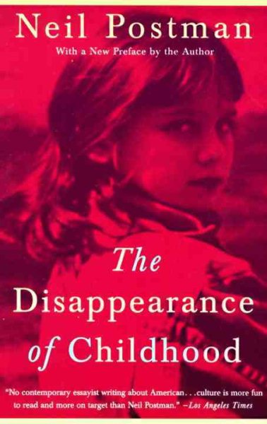 The Disappearance of Childhood cover