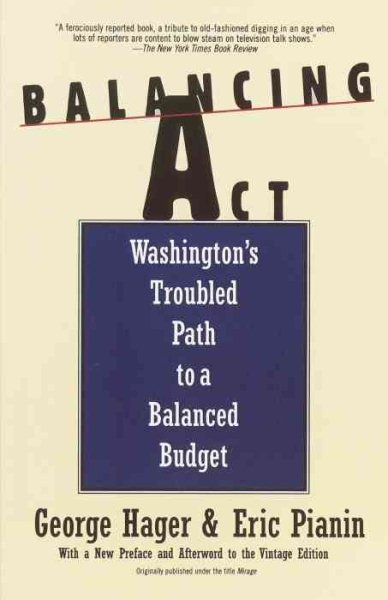 Balancing Act: Washington's Troubled Path to a Balanced Budget cover