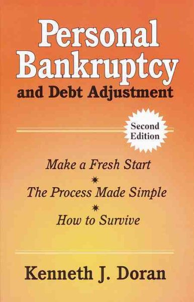 Personal Bankruptcy and Debt Adjustment, Second Edition cover