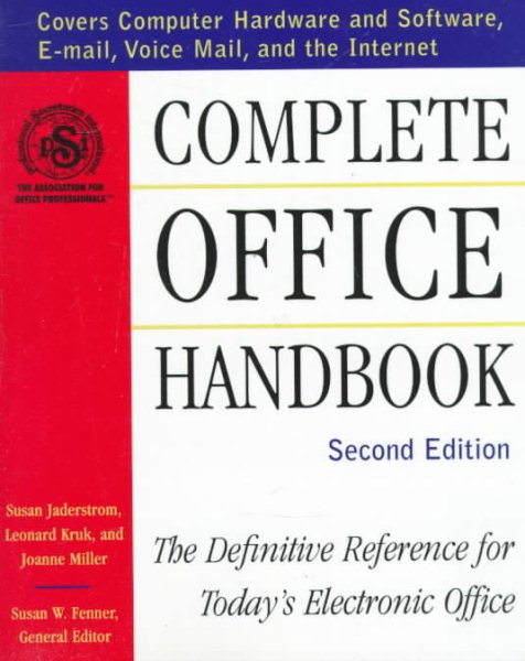 Complete Office Handbook: The Definitive Reference for Today's Electronic Office (Second Edition) cover