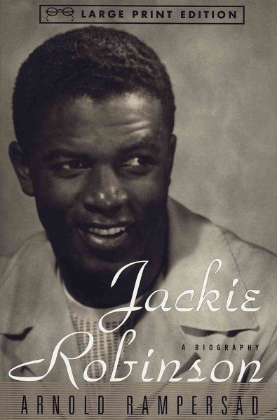 Jackie Robinson: A Biography (Random House Large Print) cover