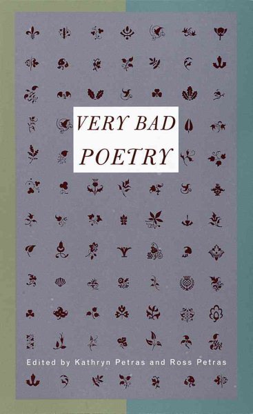 Very Bad Poetry cover
