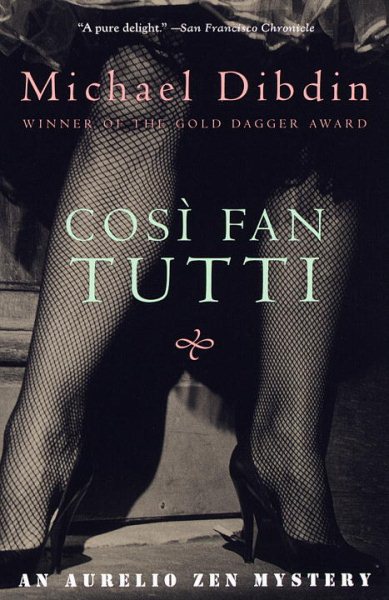 Cosi Fan Tutti: An Aurelio Zen Mystery cover
