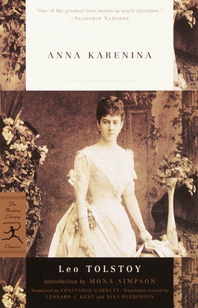 Anna Karenina (Modern Library Classics) cover