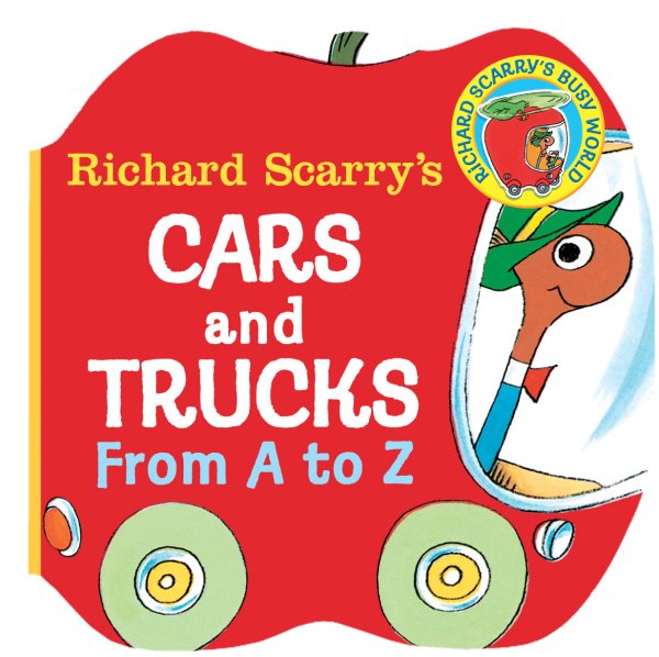 Richard Scarry's Cars and Trucks from A to Z (A Chunky Book(R)) cover