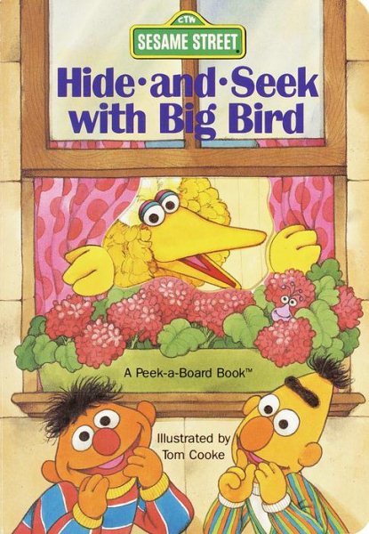 Hide-And-seek with Big Bird (Peek-A-Board Books) cover