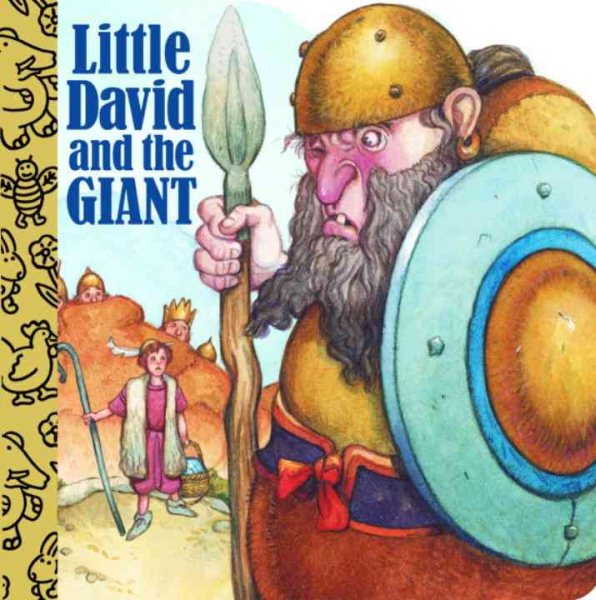 Little David and the Giant (A Chunky Book(R)) cover