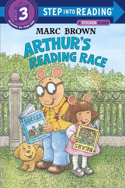 Arthur's Reading Race (Step-Into-Reading, Step 3) cover
