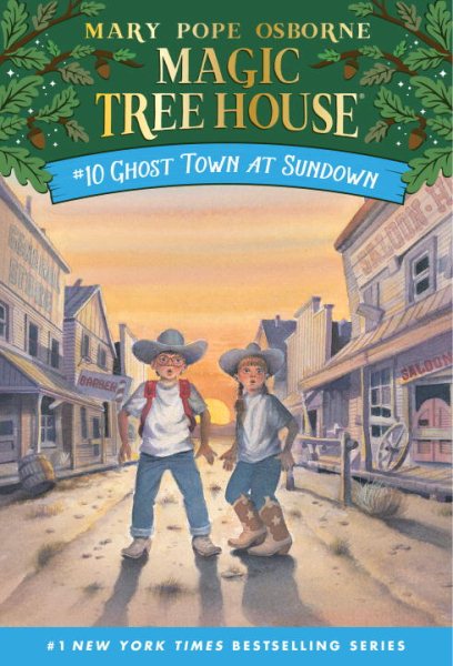 Ghost Town at Sundown (Magic Tree House) cover