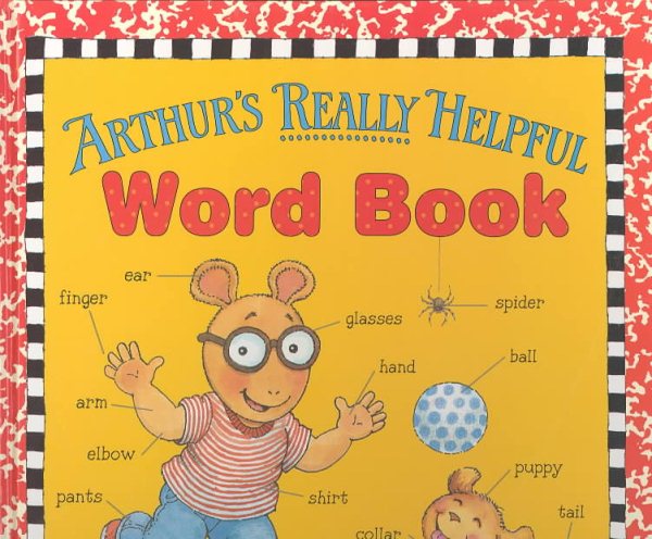Arthur's Really Helpful Word Book cover
